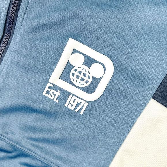 Spirit Jersey 2022 Walt Disney World Blue Full Zip Track Jacket - Size Large - Picture 2 of 4
